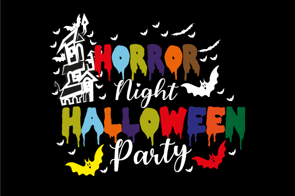 Download Horror Night Halloween Party SVG - Premium Resources