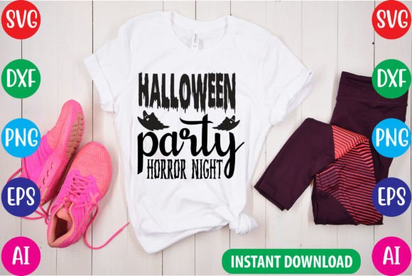 Download Halloween Party Horror Night SVG File - Premium Bundle